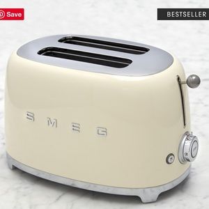 SMEG retro style 2 slice toaster
